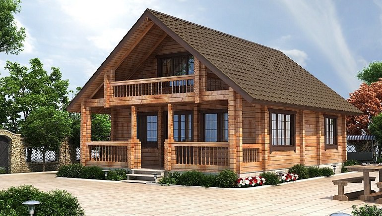 Баня с мансардой – из чего и как строить – всё о банях