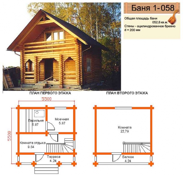 Баня со вторым этажом: проект в два этажа, баня из бруса с жилым этажом, двухэтажная баня – всё о банях