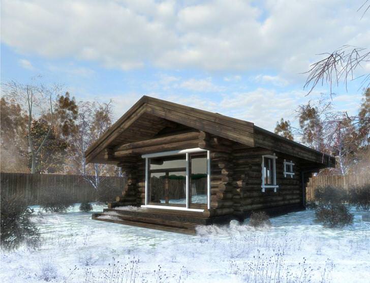 Баня в стиле шале – особенности и устройство – всё о банях