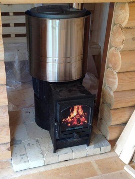 Банные печи с баком для воды – как правильно сделать – всё о банях