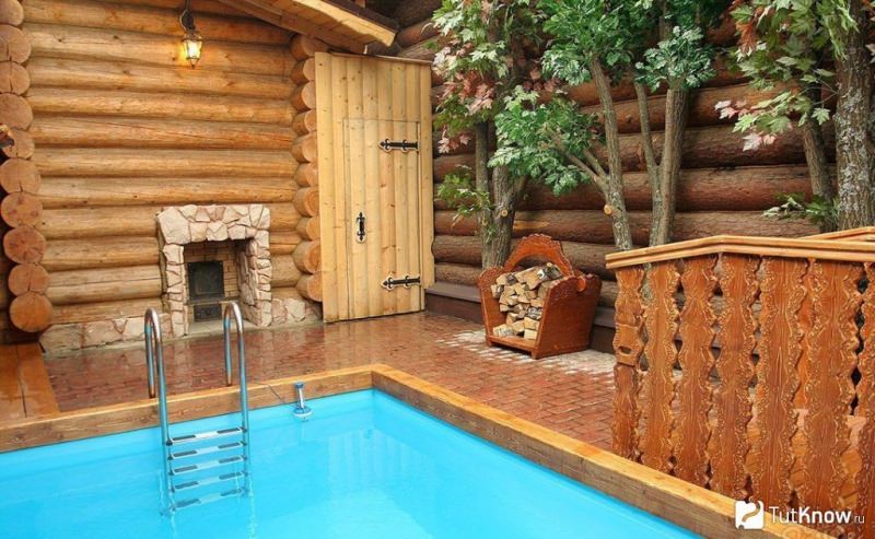 Бассейн в бане – варианты и способы устройства – всё о банях