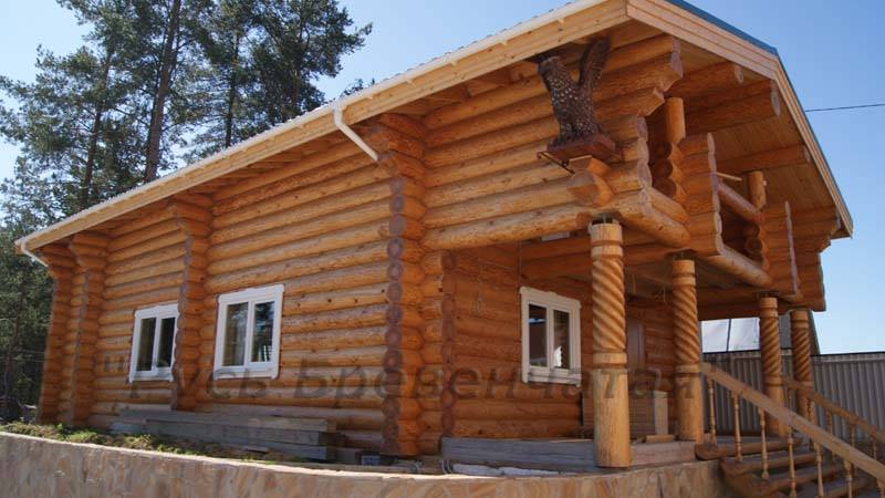 Бревенчатые бани – секреты строительства – всё о банях