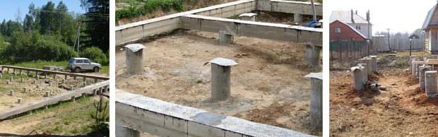 Буронабивной фундамент своими руками: разбор этапов строительства в пошаговых фото и видео – всё о банях