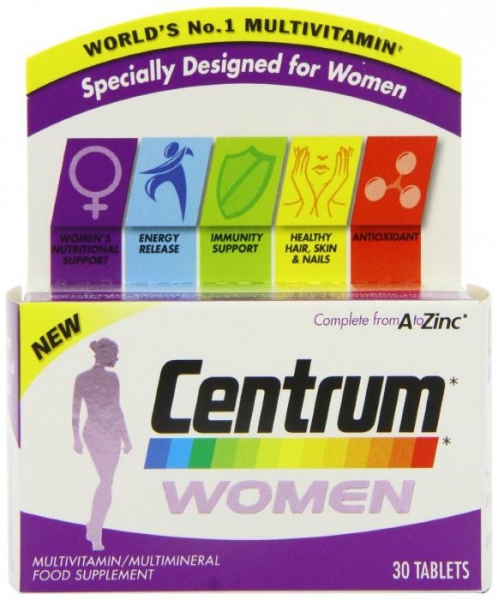 Центрум состав витаминов и минералов