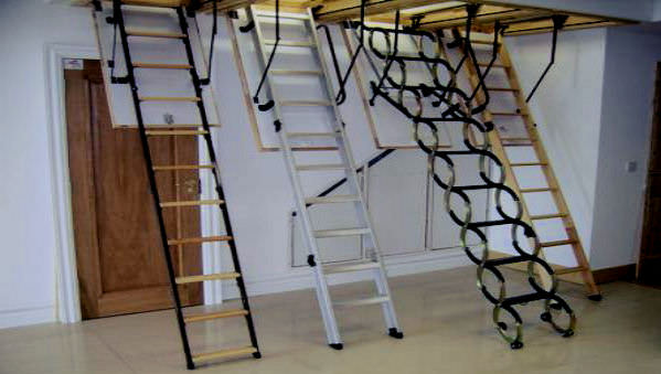 Чердачные лестницы: виды и особенности выбора