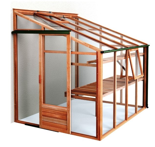 Что представляют собой односкатные теплицы?