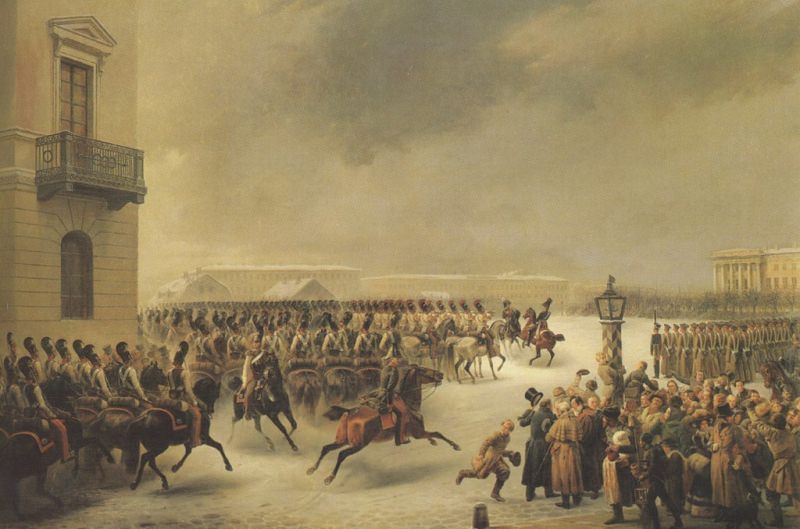 Декабристы: 14 декабря 1825 г. — история России