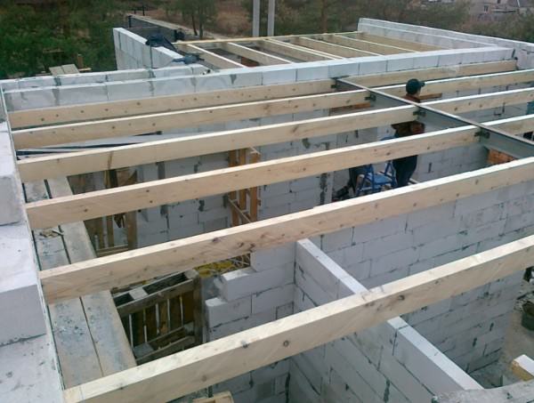 Деревянная балка перекрытия пролет: виды, размеры и расчет