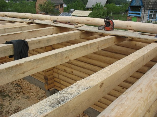 Деревянная балка перекрытия пролет: виды, размеры и расчет