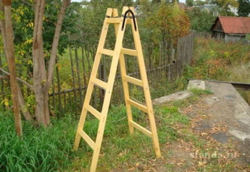 Деревянная стремянка своими руками – чертежи и инструкции
