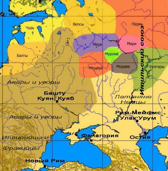 Династия ираклия и конец римской империи (610-717) — история России
