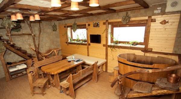Дизайн комнаты отдыха в бане: лаконичность и целесообразность – всё о банях