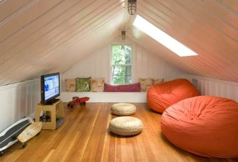 Дом, чердак, крыша – переоборудование чердака в жилую комнату