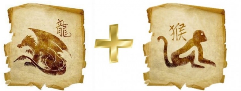 Дракон и обезьяна — совместимость мужчины и женщины в любви