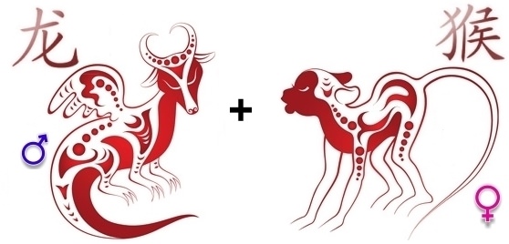 Дракон и Обезьяна совместимость по китайскому гороскопу, идеальная практичность
