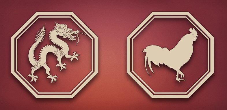 Дракон и петух — совместимость мужчины и женщины в любви