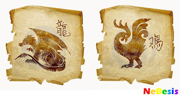 Дракон и петух — совместимость мужчины и женщины в любви