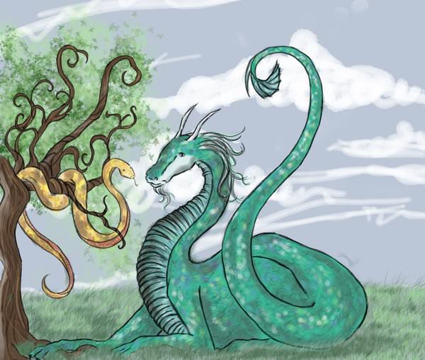 Дракон и змея — совместимость мужчины и женщины в любви