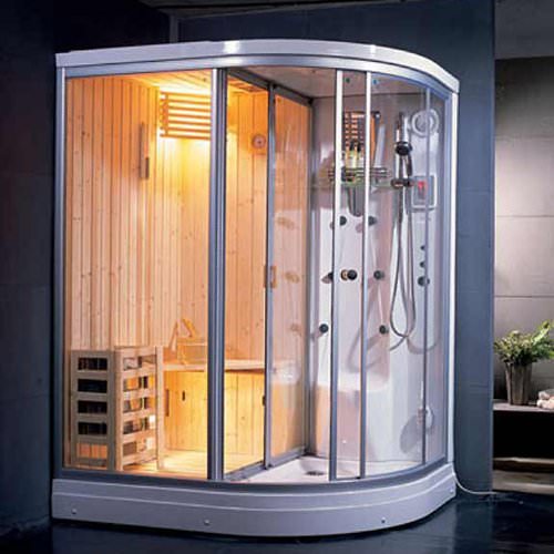 Душевые боксы с сауной – особенности устройства – всё о банях