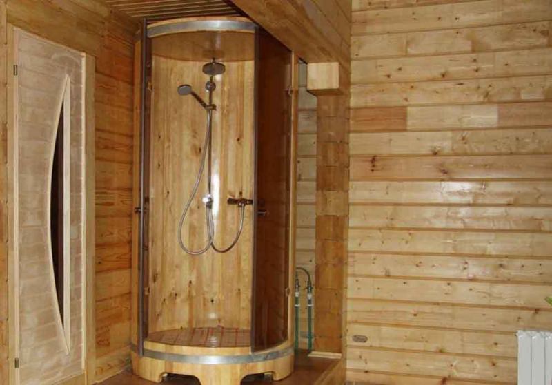 Душевые кабины для бани, критерии выбора – всё о банях