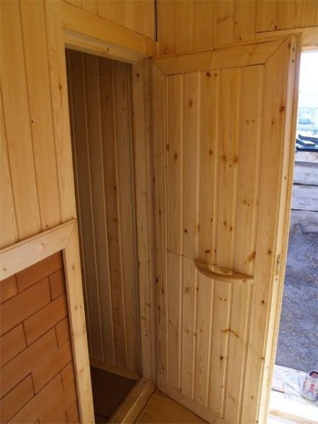 Дверь для бани своими руками – это просто – всё о банях
