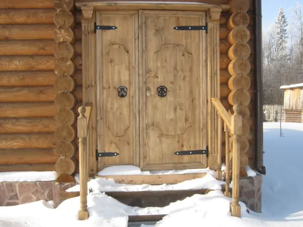 Двери для бани из липы: самостоятельное проектирование и изготовление – всё о банях