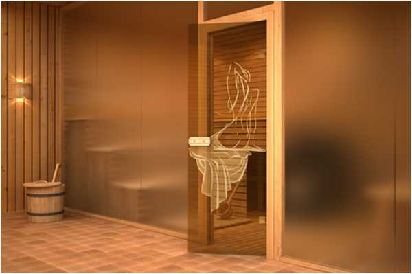 Двери в парилку стеклянные: размер двери из стекла в парную, как установить в парилку, установка – всё о банях