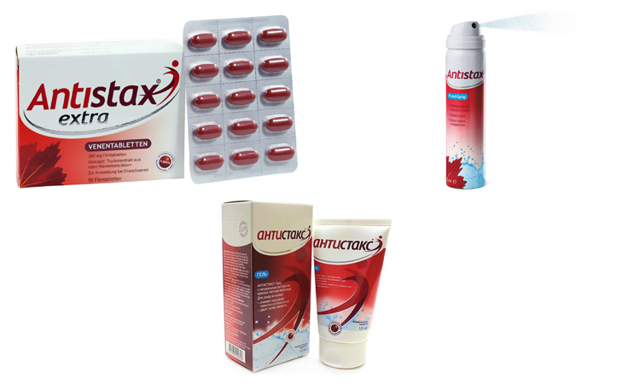 Эндотенол и антистакс: что лучше и в чем разница (отличие составов, отзывы врачей)