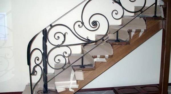 Эскизы кованых перил и особенности данного изделия