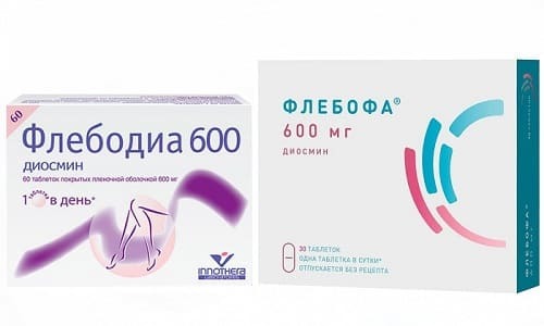 Флебодиос и флебодиа 600: что лучше и в чем разница (отличие составов, отзывы врачей)