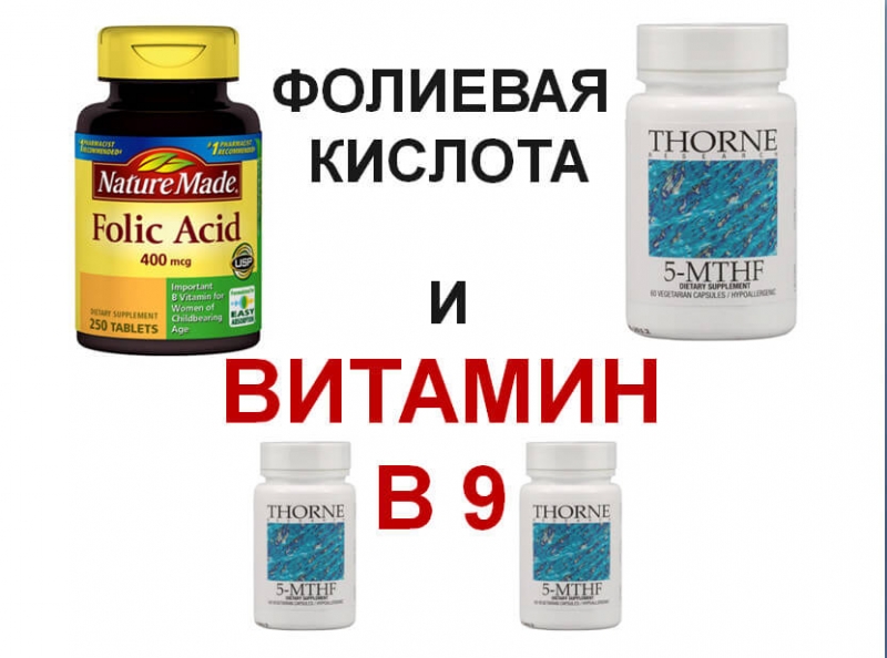 Фолиевая кислота витамин в9