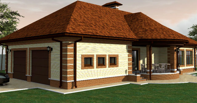 Гараж и баня под одной крышей: проекты с хозблоком, летней кухней совмещенной с баней – всё о банях