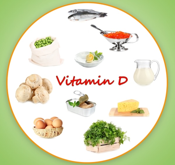Где есть витамин д