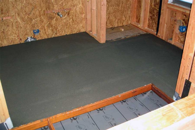 Гидроизоляция пола в бане: назначение и материалы – всё о банях