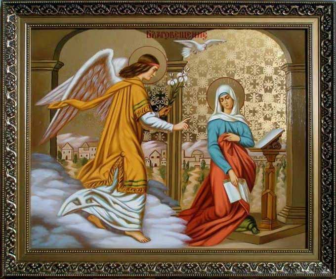 Икона «Благовещение Пресвятой Богородицы» — о чем просят, её сила и история