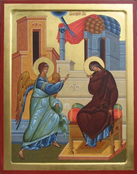 Икона «Благовещение Пресвятой Богородицы» — о чем просят, её сила и история