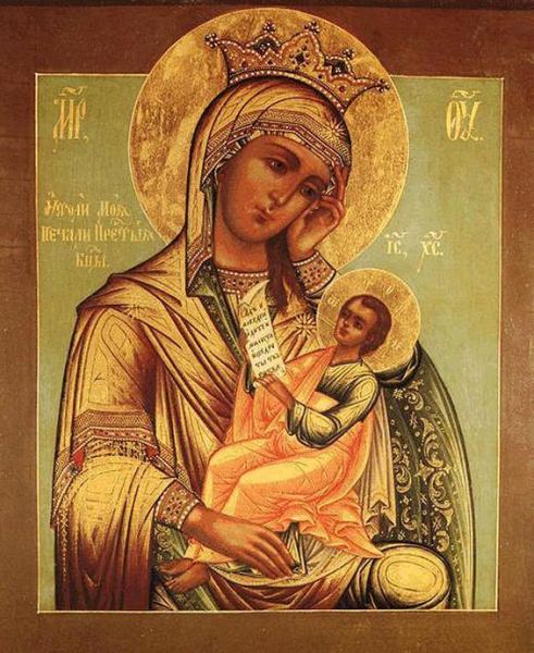 Икона Божией Матери «Утоли моя печали» — описание, кому и для чего ей молиться, когда к ней обращаться