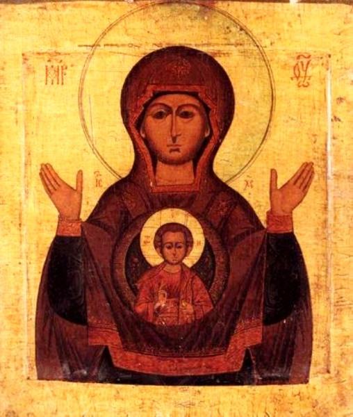 Икона Божией Матери «Знамение» — описание, кому и для чего ей молиться, где расположить
