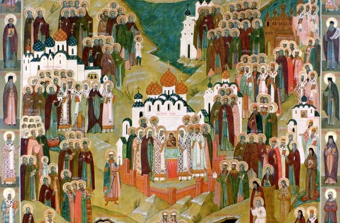 Икона «Собор Всех Святых» — описание, кому и как ей молиться