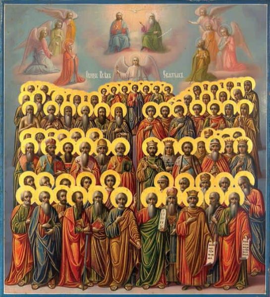 Икона «Собор Всех Святых» — описание, кому и как ей молиться