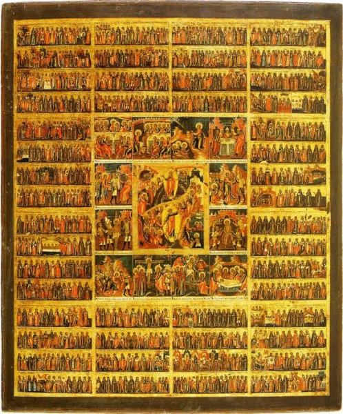 Икона «Собор Всех Святых» — описание, кому и как ей молиться