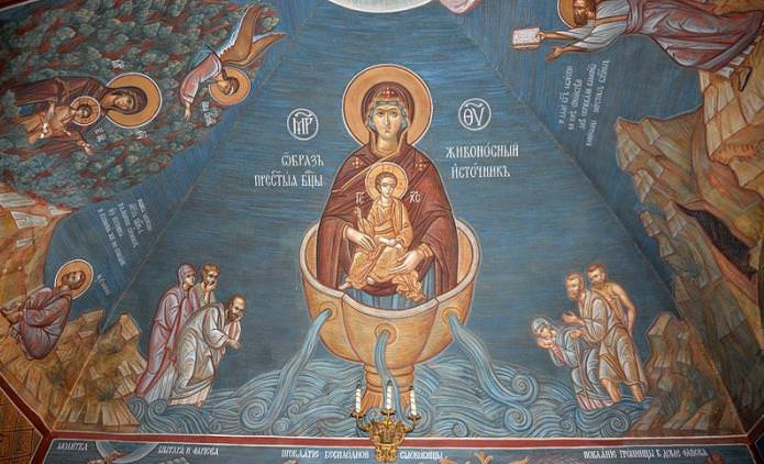 Икона живоносный источник: когда поможет и как правильно молиться