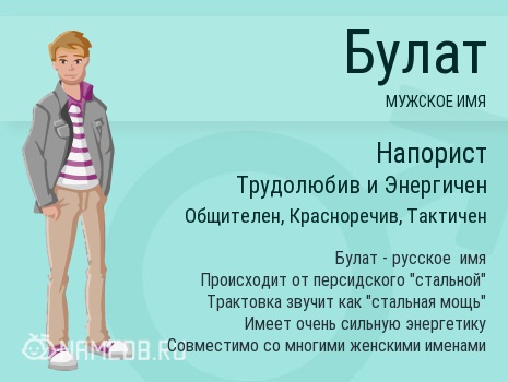 Имя Булат: характерные особенности и влияние судьбы