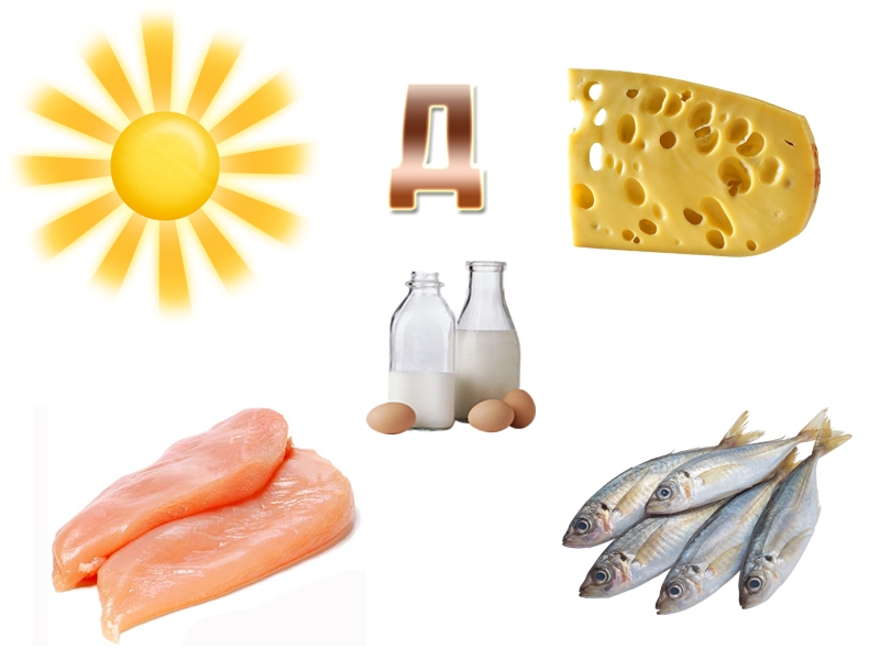 Источник витамина д в продуктах