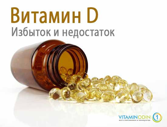 Избыток витамина д у грудничка симптомы