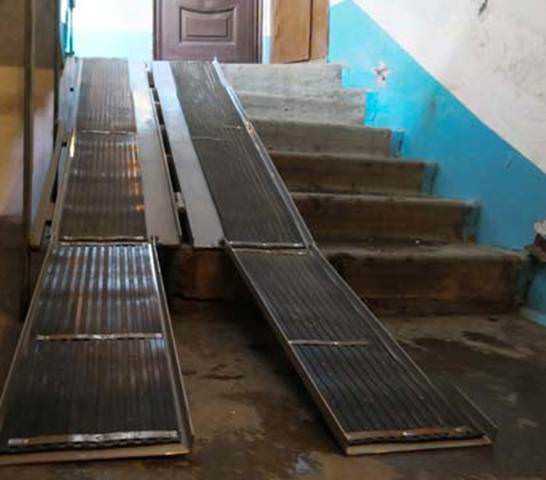 Изготовление пандуса из металла:материалы и последовательность работ