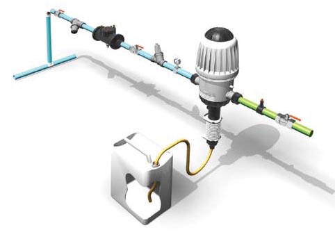 Как использовать дозатор удобрений