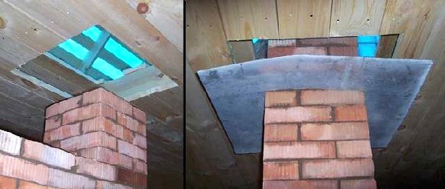 Как изолировать кирпичную трубу дымохода в потолочном перекрытии и крыше? – всё о банях