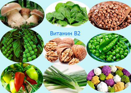 Как называется витамин в2
