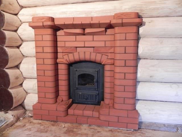 Как обложить печь в бане кирпичом: обкладка железной печки, кирпич для облицовки металлической печи, обложенная печь на фото и видео – всё о банях